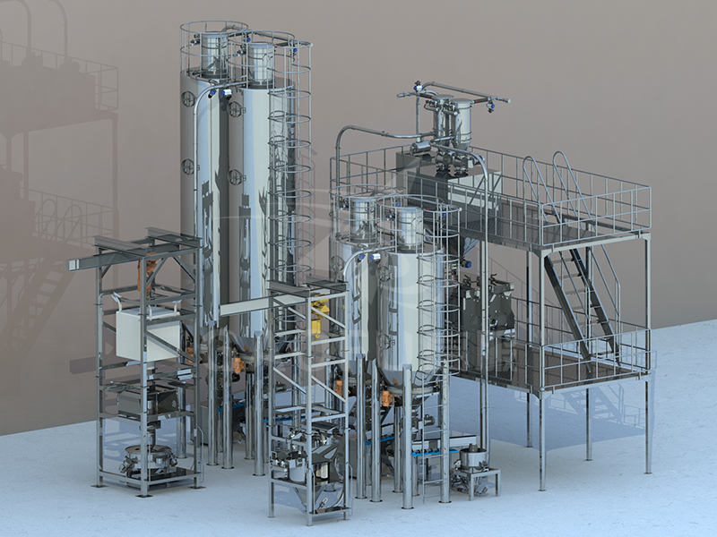 輸送系統(tǒng)3D設(shè)計(jì)定制